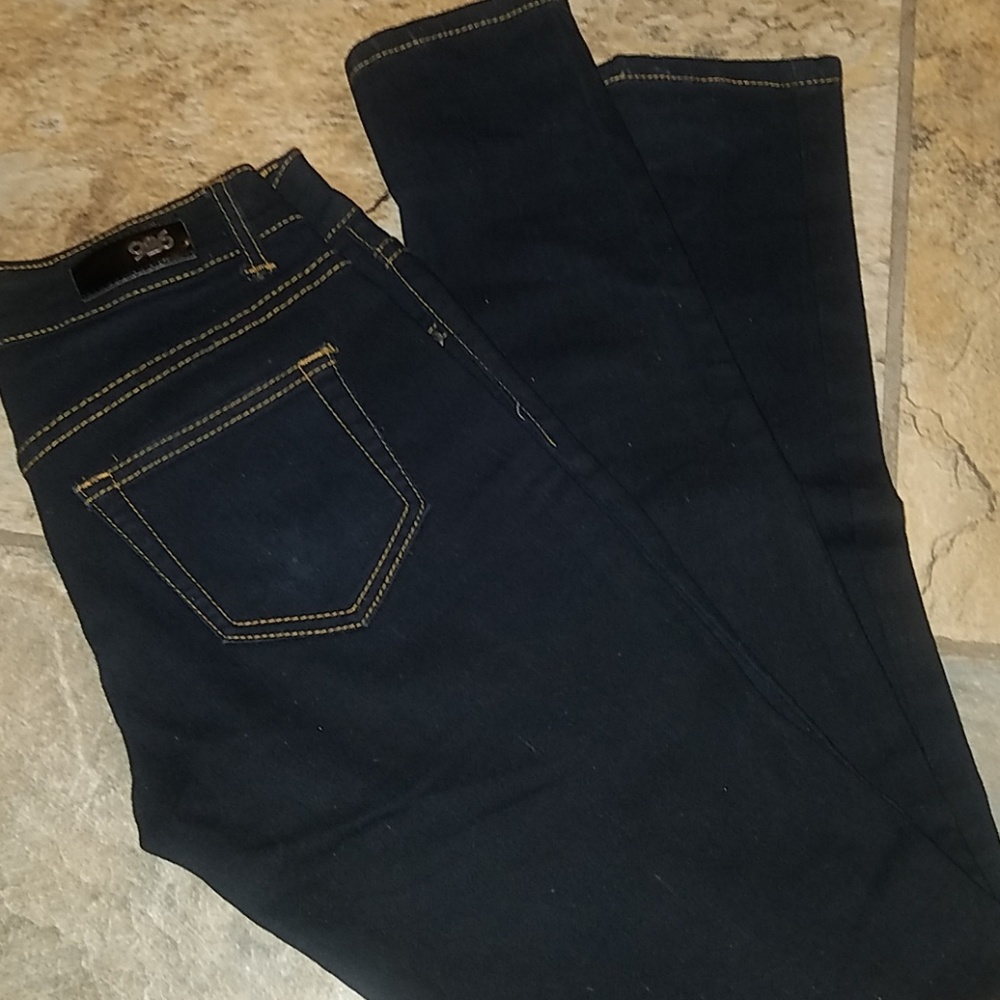 Dark Blue Denim Jeans